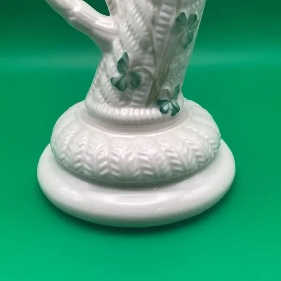 Belleek harp‎ with brown mark, excellent condition